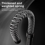 2Pc Arm Strength Training Bars – Spring-Loaded Biceps & Triceps Muscle Trainer with Ergonomic Grip