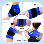 Ankle Brace Ice Pack Wrap For Injuires Hot Cold Therapy Reusable Gel Cold Pack Ankle Support For Pain Relief Sprains