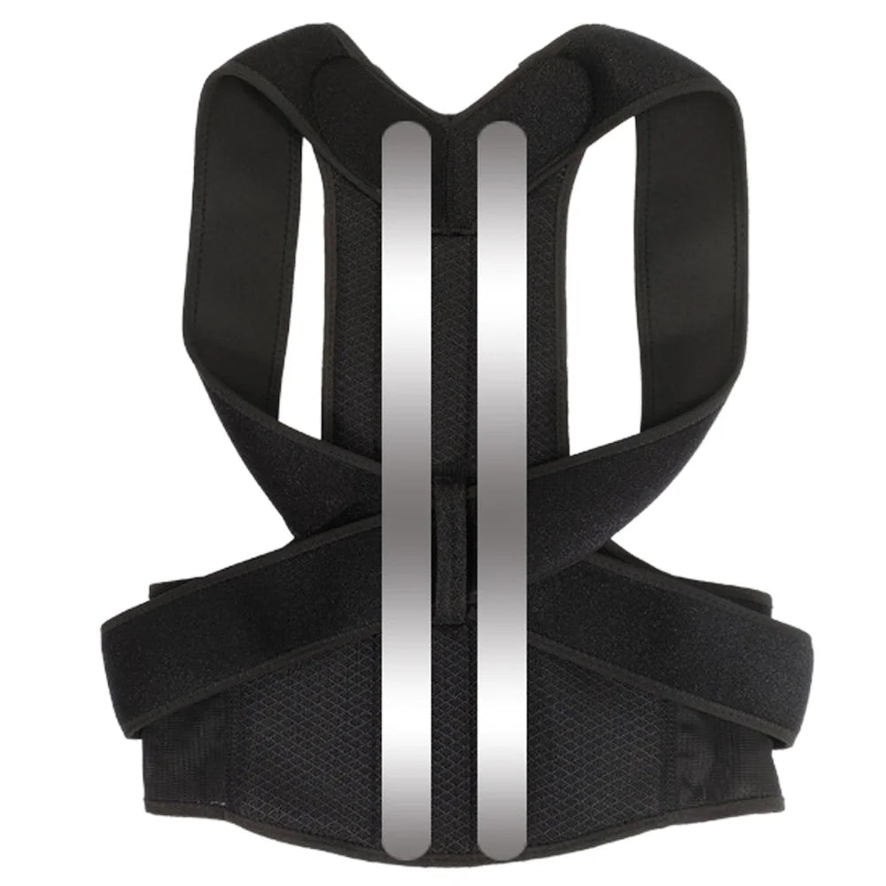 Adjustable Scoliosis Posture Corrector – Back Brace Lumbar Support for Men & Women