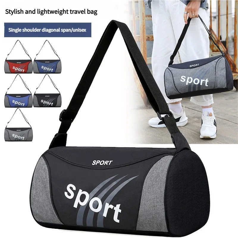 Fashion Yoga Gym Bag Waterproof Crossbody Bag Portable Storage Bag Suitable for Outdoor Travel Sports