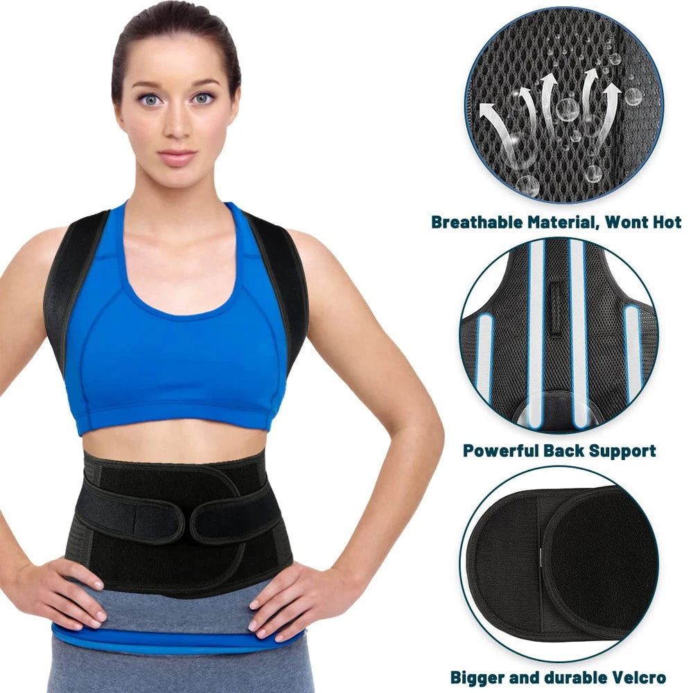 Posture Corrector Back Brace | Movflux - Spine Support