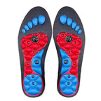 1 Pair Foot Acupressures Insoles Men Women Foot Massage Sport Insoles Magnetic Therapy Insoles for Relieve Fatigue Foot Training