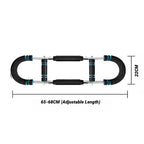 Adjustable U-Shaped Arm Exerciser With Foam Handle Spring Workout Bar Forearm Triceps Chest Expander Portable Fitness Equipment