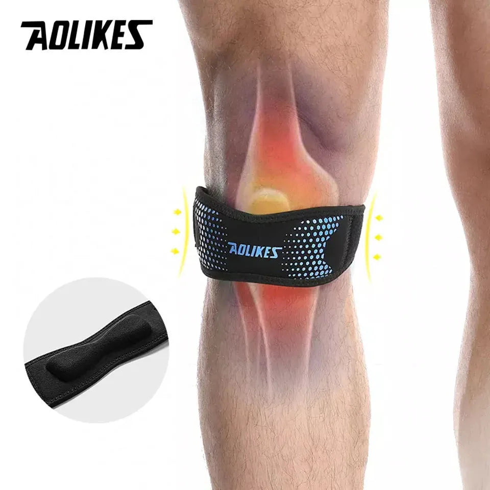 1PCS Patella Tendon Knee Straps, Knee Brace Knee Support Patellar Stabilizer for Running Hiking Tennis Jumping Arthritis