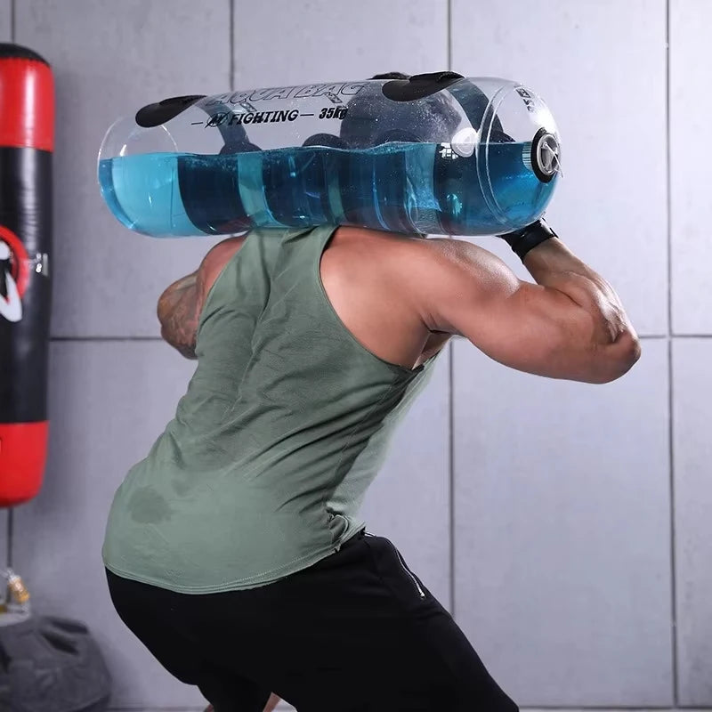 Weighted Water Bag Balance Training Exercise Equipment Full Body Workout With Water Weighted Water Bag Transparent Training