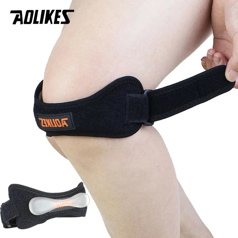 1PCS Patella Tendon Knee Straps, Knee Brace Knee Support Patellar Stabilizer for Running Hiking Tennis Jumping Arthritis