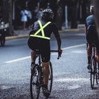 Reflective Safety Vests Lightweight Adjustable Elastic Vest Jacket Hi Vis Reflective Strips for Traffic Control Running Cycling