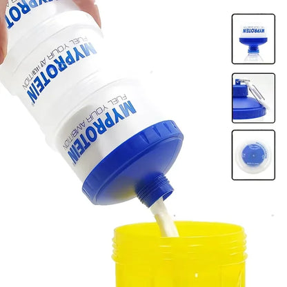 Protein Powder Funnel Box |3-Layer & Portable