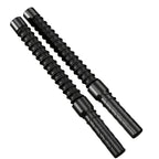 2Pc Arm Strength Training Bars – Spring-Loaded Biceps & Triceps Muscle Trainer with Ergonomic Grip