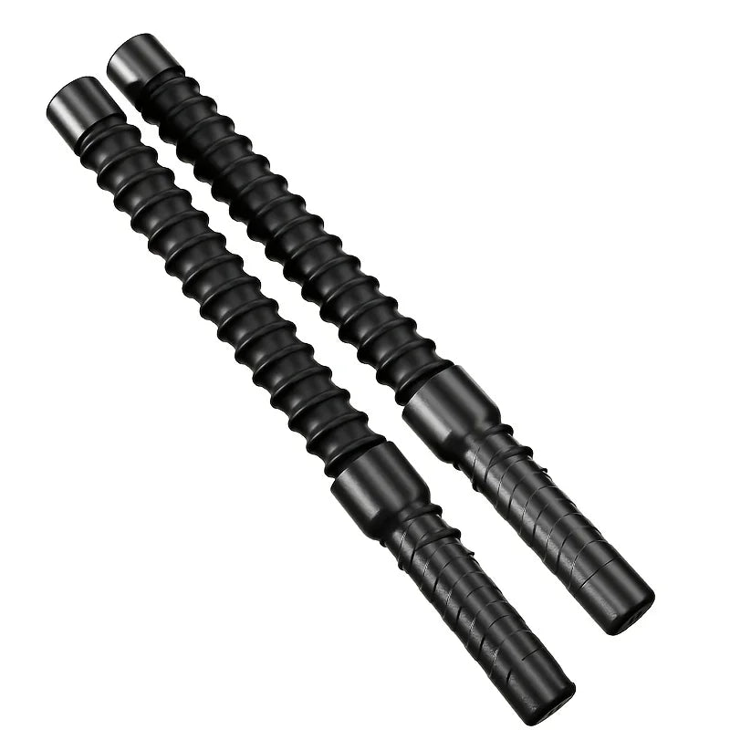 2Pc Arm Strength Training Bars – Spring-Loaded Biceps & Triceps Muscle Trainer with Ergonomic Grip