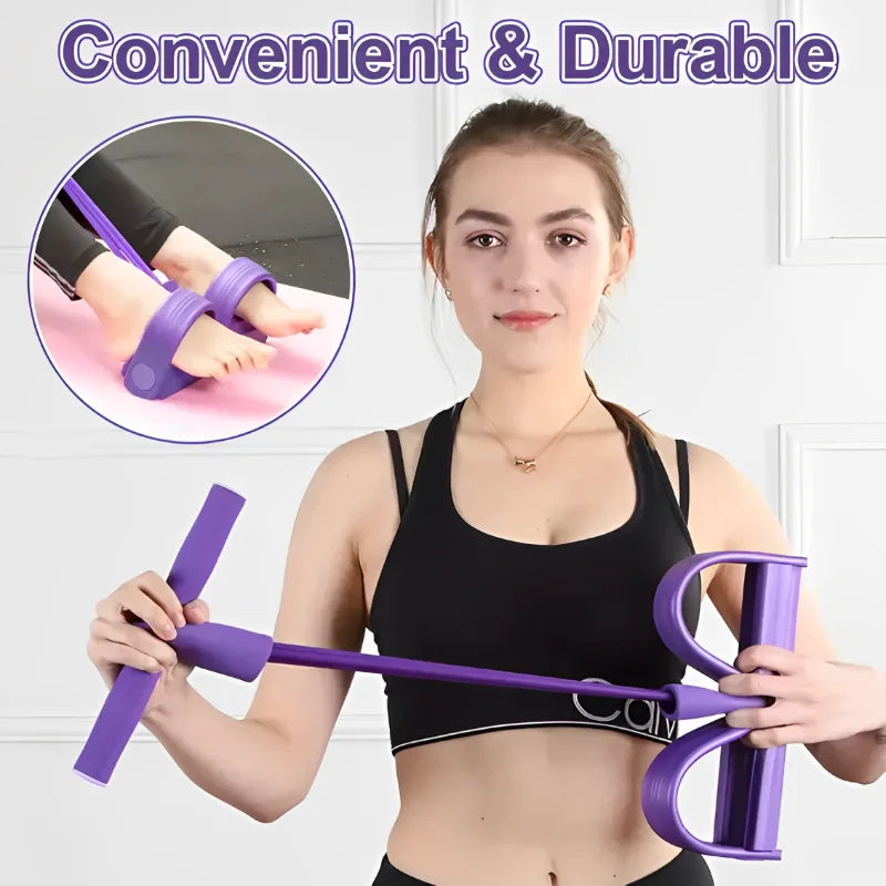 Multi-Functional Tensioner | Elastic Band Abdominal Strengthening & Yoga Assist