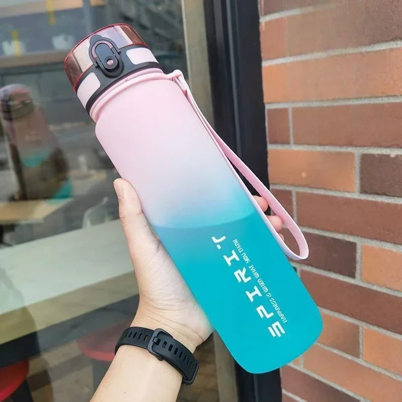 1L Sports Water Bottle |Leak Proof Gym Jug