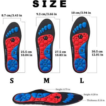 Acupressure & Magnetic Insoles |  Foot Massage