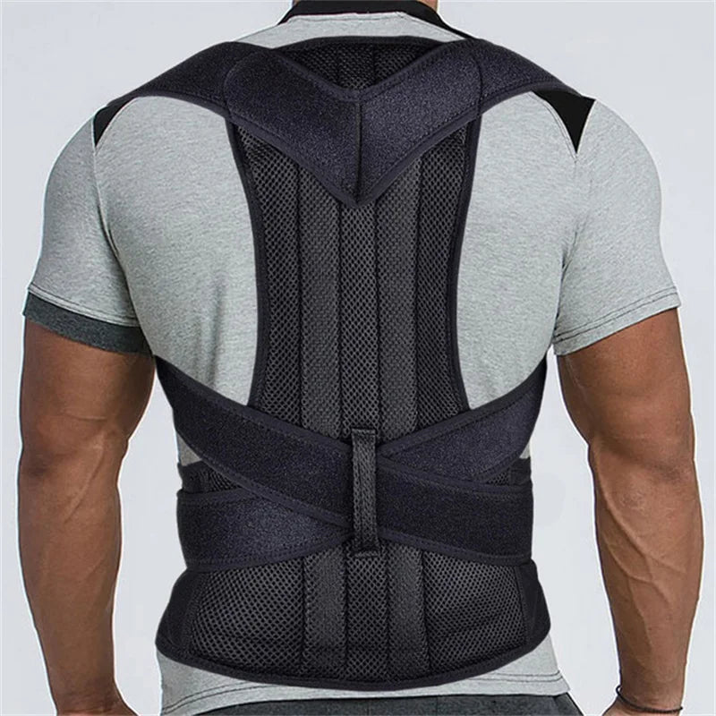 Adjustable Scoliosis Posture Corrector – Back Brace Lumbar Support for Men & Women